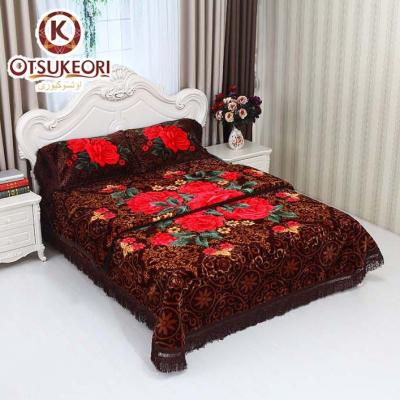 China ATE New Design Anti-pilling Style Polyester Saudi Arabia Korean Market 8kg One Ply Printed Bedding Set for sale