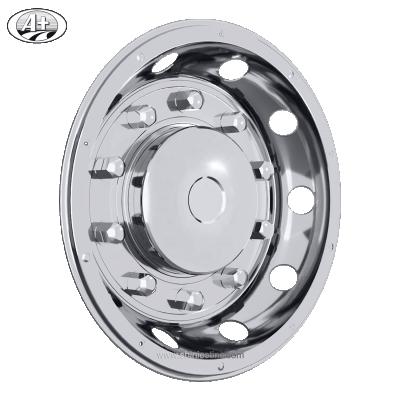 China Stainless Steel T304 22.5 Inch Truck Bus T304 Stainless Steel Wheel Trim Cover For Truck And Bus for sale