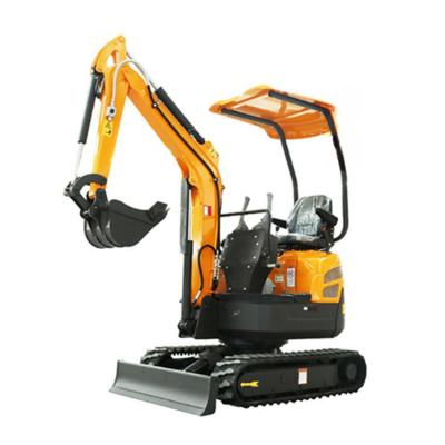 China 1 Ton Mini Excavator For Farms Land Moving Machinery Loader Digger for sale