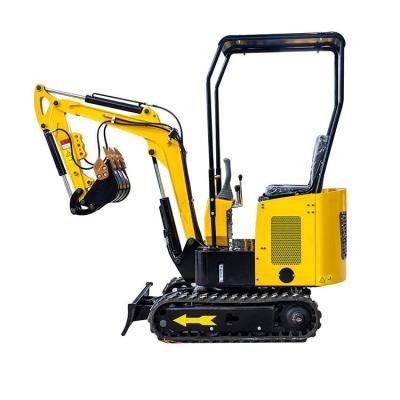 China Farms Land Moving Weeled Machinery Hole Digger 4 Stroke 5 Ton Excavator for sale