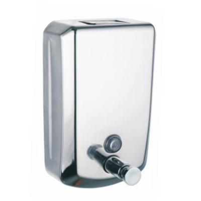 China Zhongshan Modern Hot Sale Wall Mounted Stainless Steel Soap Dispenser 800ml for sale