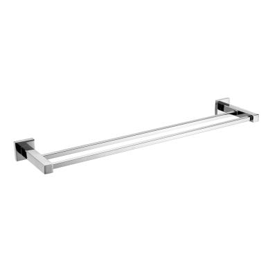 China Modern Square Stainless Steel Towel Rack Holder For Bathroom Towel Shelf for sale