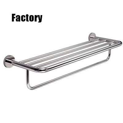 China BRIEF Bathroom Accessories Hotel Stainless Steel Towel Rack Modern Wall Mounted Towel Rack Towel Rail for sale