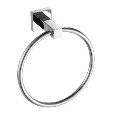 China Modern Stainless Steel SUS304 Bathroom Towel Ring Holder Washroom Accessories for sale