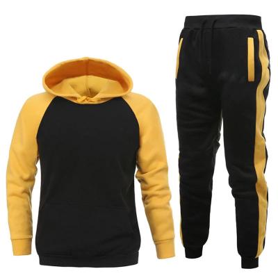 China 2 Piece Sets Tracksuit Men Hoodie Sweatshirt Pants Pullover Hoodie Sportswear Suit Hombre Men Casual Clothing Sets for sale