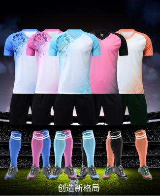 China Sets Customized Professional Factory Direct Sale Soccer Uniforms For Man&Youth Polyester Quick Dry Soccer Jerseys for sale