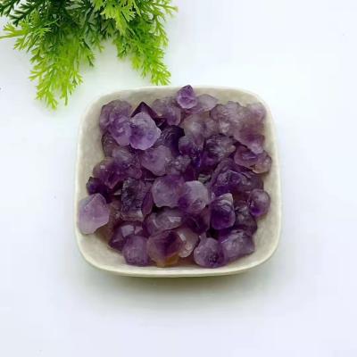 China China wholesale high quality natural gemstone crystal amethyst crushed healing stone for feng shui decoration for sale