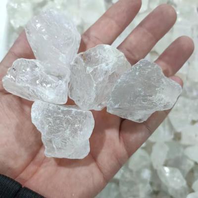 China China Chakra Energy Healing Factory Natural White Crystal Raw Stone Wholesale for sale