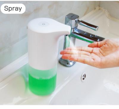 China Foam Infrared Soap Dispenser 350ml Automatic Soap Dispenser Sanitizer Glass Touchless Sensor Liquid Soap Dispenser for sale