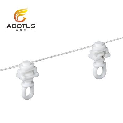 China Popular Curtain Track Ripple Pleat Curtain Carrier S Pleat Curtain Runner for sale