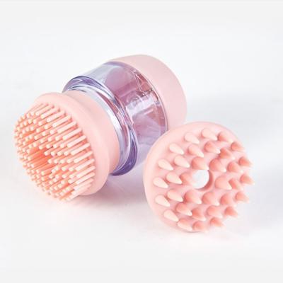 China Stabilized Pet Dog Cat Dog Beauty Comb Silicone Massage Comb Soft Viable Silicone Brush Pet Feeds for sale