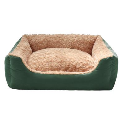 China 2021 New Soft Pet Dog Bed Nest Sofa Pet Sofa Soft Cat Nest Sleeping Appliances Wholesale OEM for sale