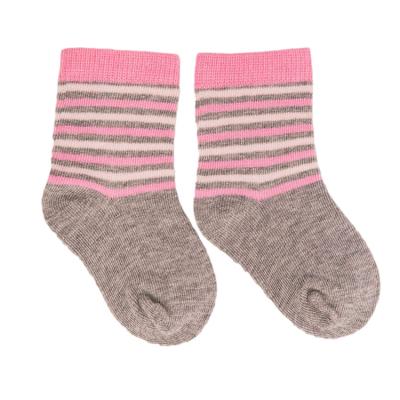 China QUICK DRY Cute Kids Sock Winter Christmas Fleece Thick Warm Sleep 70% Cotton Baby Floor Non Slip Mid Tube Cute Floor Fuzzy Sock for sale