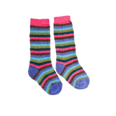 China Hot Sale Kids Cotton Stripe Winter QUICK DRY Socks For Kids for sale