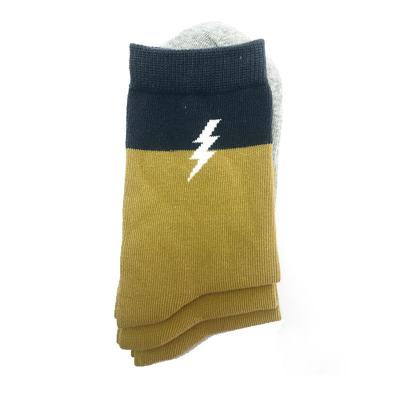 China Newest Trends QUICK DRY All Season Men's Casual Socks Combed Cotton Leisure Bangs Young Mid Length Quality Fashion Casual Dress Socks for sale