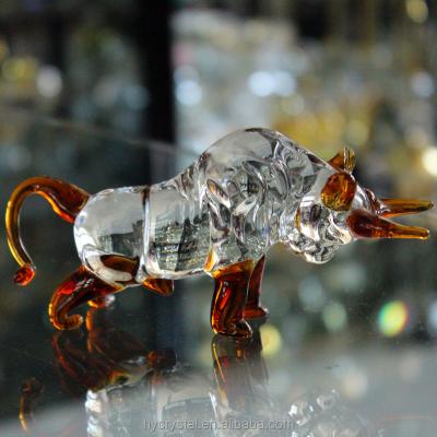 China Europe 2018 new sale blown murano glass pipes animal shaped figurines for sale