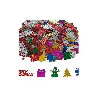 China Wedding / Party Decorations Foils Metallic Glitter Christmas Festival Holiday Wedding Party Decorating Table Confetti for sale