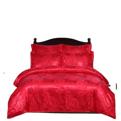 China Nondisposable Wholesale Designers Comforter Sets 2021 New Luxury Bedding Set Stock Jacquard Fabric for sale