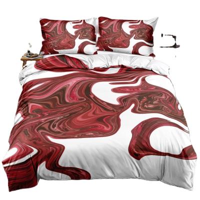 China High End Nondisposable 3D Digital Printing Bedding Set Sheet Maker , Comfortable Sheet Set for sale