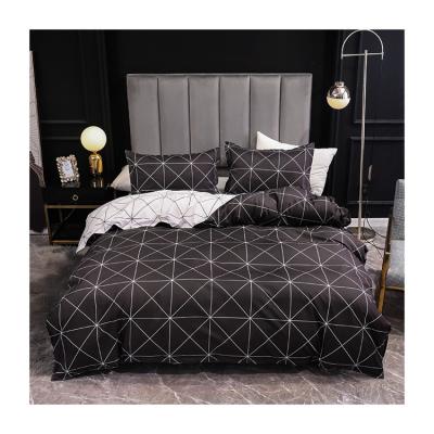 China Free Shipping Modern Brushed Microfiber Sheet Sleep Bedding Sets for sale