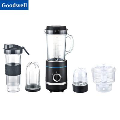 China *Amazon 400w Multifunctional Popular Power 2 Speeds Professional Electric Blender and Electric Blender and Grinder 5 in 1 Black Color for sale