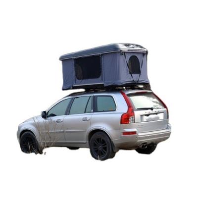 China Straight Tether Type 2022 2 Person Offroad Outdoor Fiberglass Truck Pickup SUV Car Camping Hard Shell Roof Top Tent for sale