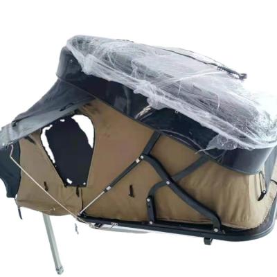 China Car Truck SUV Purchase Extended Type Hard Shell Roof Top Tent 4 People Outdoor Camping Roof Top Tent For Sale for sale