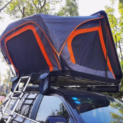 China 2021 4x4 Car Right Hitch Type Camping Shell Roof Top Tent Hard Offroad For Sale for sale