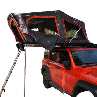 China Straight Hitch Type 4x4 Off Road Ultralight Outdoor Camper Hard Shell Roof Top Tent Trailer For Car for sale