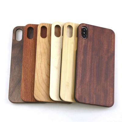 China Seamless Fit Solid Wood PC Stick PC Wood Cell Phone Case Back Cover Device Back Cover Mobile Phone Wooden Case for sale