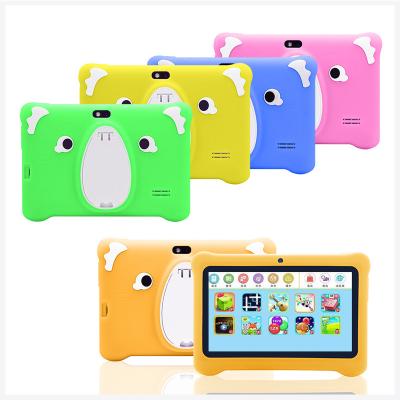 China Wholesale Shockproof 7 Inch Puzzle Kids Tablet PC Android 10.0 Operating System Tablet OEM 16G Kids Educational Tablet for sale