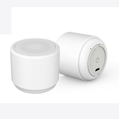 China New Phone Function Fashion Outdoor Speaker Desktop Wireless Speaker Mini With Subwoofer Two Color Small Portable Speaker for sale