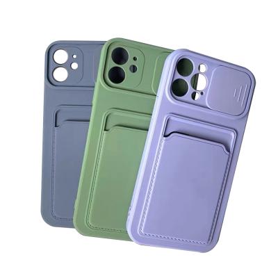 China Customized Accessory Case i Cell Phone Case i Card Holder Phone Protective Cover Max Card Slot Luxury Pro 13 Shockproof for sale