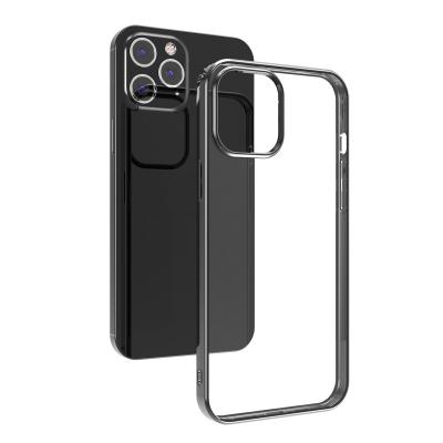 China Anti-drop Suitable For iPhone 11 12 13 Shock Proof Mobile Phone Case Mobile Phone Accessories Plating Transparent Mobile Phone Case for sale