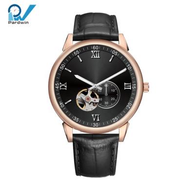 China Chronograph Luxury Watches Stainless Steel Leather Watches Luxury 316L Wrist Watch OEM for sale