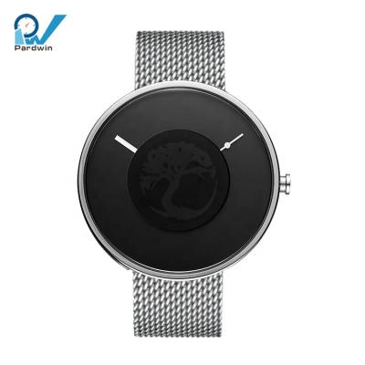 China Auto Date Custom Design Minimalist 316L Stainless Steel Watches With Movement for sale