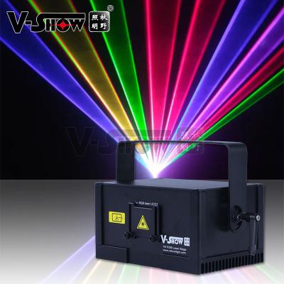 China V-Show USA Warehouse 1W Mini Projector Animation Stage Laser Light ILDA DJ Disco Bar RGB L0103 for sale