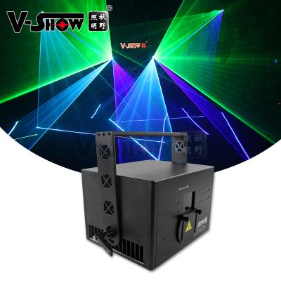 China V-Show Europe Warehouse ILDA 3W RGB Programmable Animation Laser Light Stage Lights For DJ Disco L0303 for sale