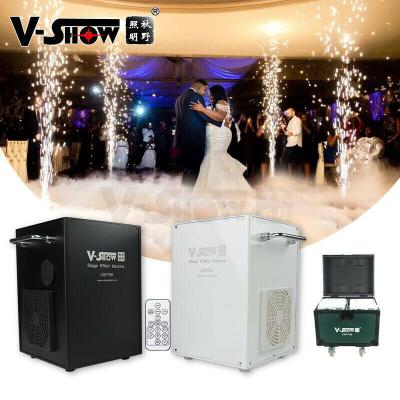 China V-Show 2pcs with Flightcase 750W Cold Spark Firework Machine for Party DJ CSF750 for sale