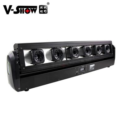 China V-Show 6 Eyes Bar Laser Light Stage Laser Beam Moving Head Lights Can Bar DJ Disco LB06 for sale