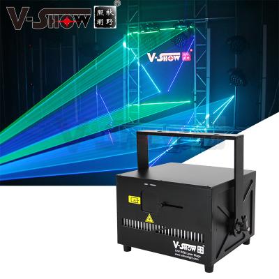 China 1pc New 10W RGB V-Show Animation Laser ILAD30Kppc Projector Laser Lights DJ Stage Light For Disco Club L1003 for sale