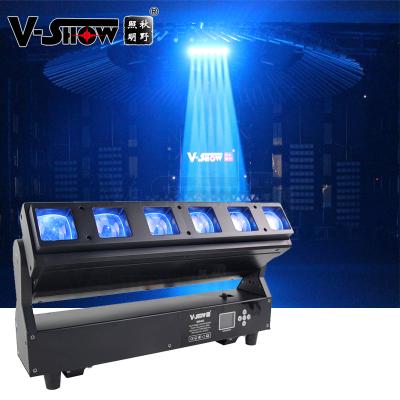 China V-Show 2pc 6*40W RGBW 4in1 Moving Head Buzz Bar Lights Stage Light For DJ Bar Disco B0640Z for sale