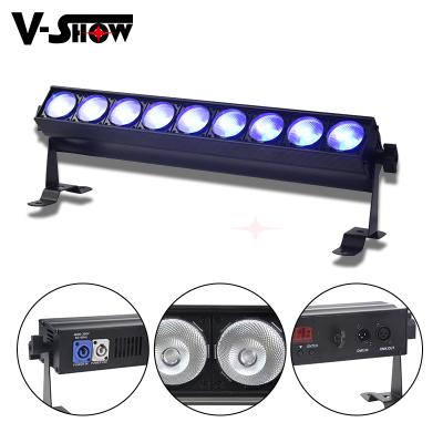 China V-Show 1pc 9*10W RGBW COB LED Bar Light DMX Control Wash Wall Stage Lights BX0904 for sale