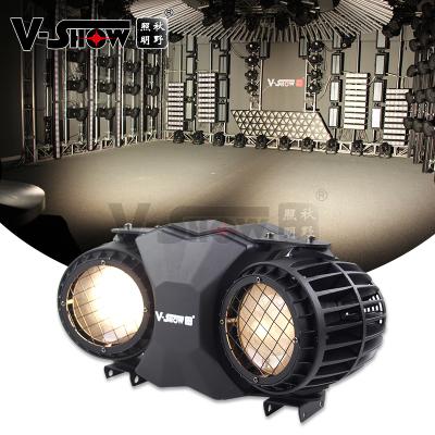 China V-show 1pc 2*200W 3200K Ra95 LED Outdoor Waterproof Blinder Eyes Stage Light 2 IP65 Blinder Lights OBL400 for sale