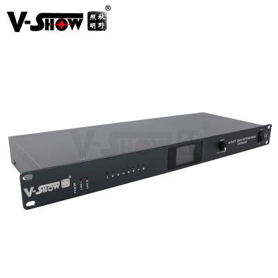 China Stage Lighting V-Show Updated Left RDM 8 Artnet RDM Console DMX Controller For RGB Stage DJ Lights for sale