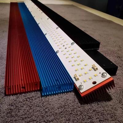 China Led / Electronics / CPU / Aluminum Extrusion Parts Radiators Industry Professional Production 6063 for sale