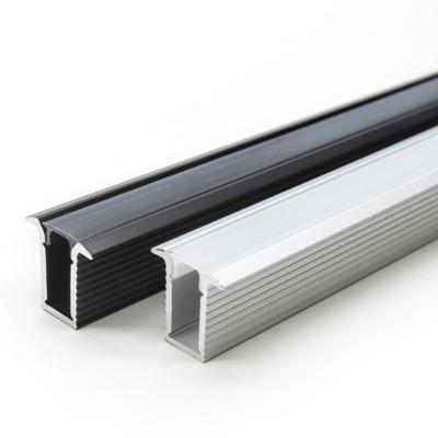 China Small LED Heatsink Aluminum Strip Profile Housing 2 Meters Wall Mount Aluminum Led Profile For Strip Lights for sale