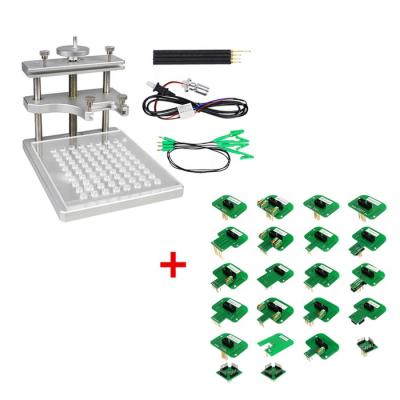 China Universal 22pcs BDM Adapter LED FRAME With 4 Probe Pens BDM FRAME Stainless Aluminum For ECU Chip Tuning for sale