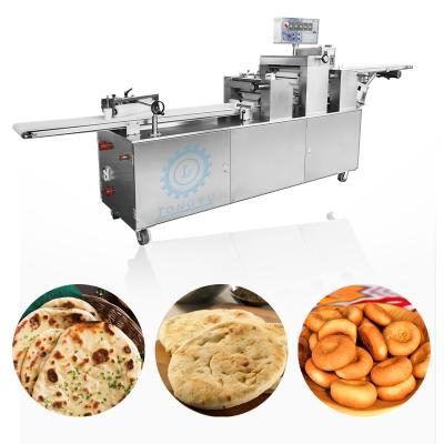 China Full automatic commercial naan making machine production line snack factory bread making machine for sale