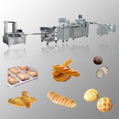 China High Efficiency Commercial Full Automatic Bread Making Machine Industrial Bread Production Line Bread Maker for sale